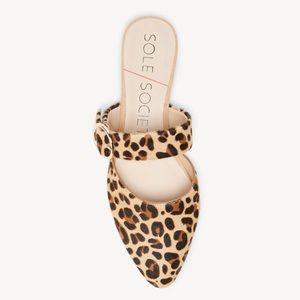 Sole Society Pravar Leopard Mules